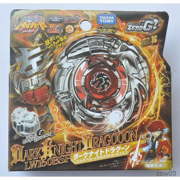 4D Beyblades Takara Tomy Beyblade Metal Battle Fusion Top BBG16 ZERO G DARK BNIGHT DRAGOOON LW160BSF avec CONPACT LANCEUR R230714