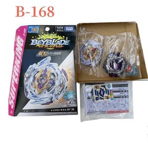 4d Beyblades Takara Tomy Beyblade Super King B-168 Furious Holy Gun Overlord Blast Metal Fusion Battle Gyro Top Toy for Childs Gift HM02