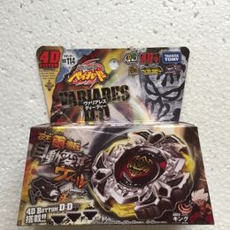 4D Beyblades Tomy Japanse Beyblade BB114 Variares 4D Metal Fusion Light Launcher 231204