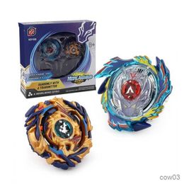 4D Beyblades TOUPIE BURST BEYBLADE Spinning Top Style (XD168-7H) Niños Combat Gyro Toys con Launcher Booster R230715