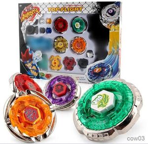 4D Beyblades TOUPIE BURST BEYBLADE Toupie Metal Fight 4D 4 Gyro Metal Launcher Grip Enfants Kid Cadeaux Classic Toys R230715