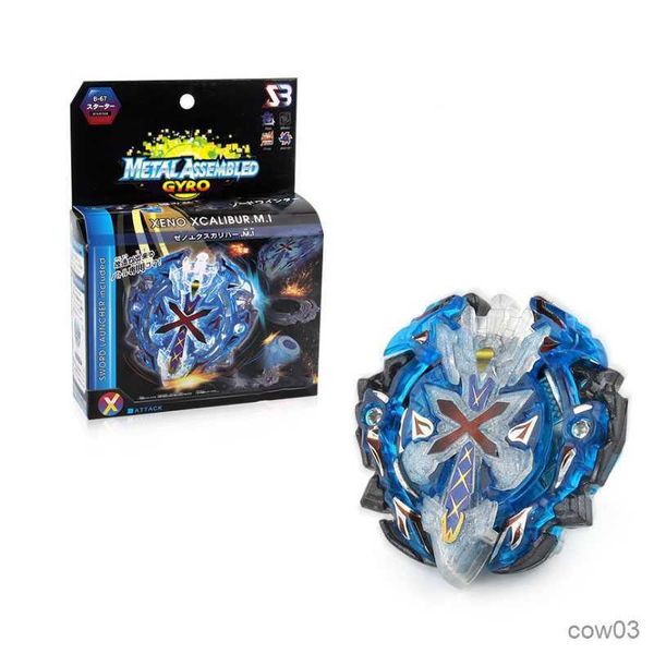 4D Beyblades TOUPIE BURST BEYBLADE Toupie B-67 BLEU Xeno Xcalibur/Excalibur DOWN ORBIT BOOSTER Jouets Achille R230715