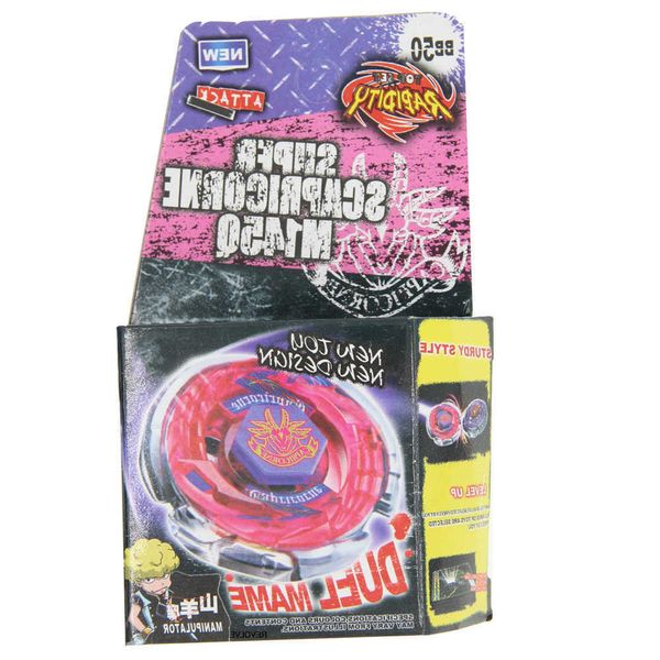 4D Beyblades TOUPIE BURST BEYBLADE TOUPIE BB65 CONTRE ROCK SCORPION T125JB METAL Sans Lanceur R230715