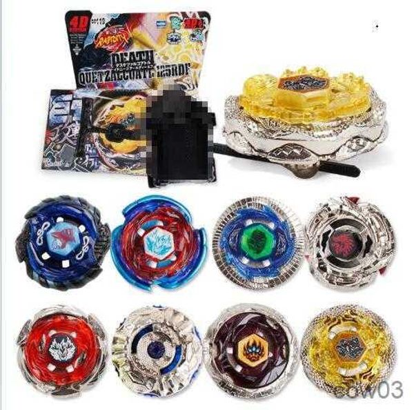 4D Beyblades TOUPIE BURST BEYBLADE SPINNING TOP 8pcs / lot Estilo elige Spinning Top BB-124 Kreis Cygnus 4D System Light Launcher R230715