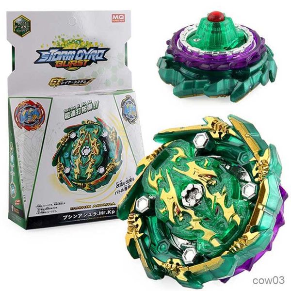 4D Beyblades TOUPIE BURST BEYBLADE Toupie Rise Gyroscope B-135 en boîte avec ensemble de lanceur de règle de traction bidirectionnelle Gyro Toy YH2046 R230715