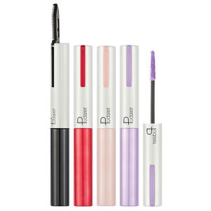 4D Dubbele gekleurde mascara kleurrijke waterdichte maskara wimperverlenging krullenverlenging witte blauwe wimpers cosplay make -up