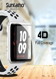 Film de protection d'écran 4D à couverture complète, bord souple, en gel complet, pour i Watch 42mm, pour Apple Watch 38mm série 1 2 39987916