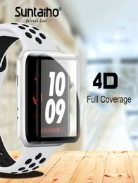 Film de protection d'écran 4D à bord souple, film de protection complet en gel pour i Watch 42mm, pour Apple Watch 38mm série 1 2 32752574