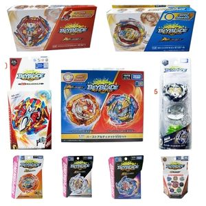 4D originele Japanse versie van de Iron Spirit Explosion Spin Dast Alloy Battle Gyro Variety Tomy Beyblade 240416