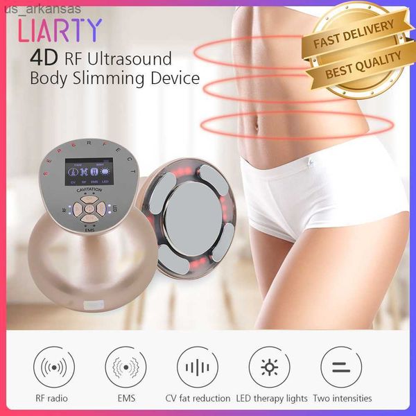 4D RF Ultrasonido Vibración Masaje corporal Radiofrecuencia Cuerpo Adelgazamiento Dispositivo de modelado EMS SkinTightening LED Fotón Dispositivo de belleza L230523