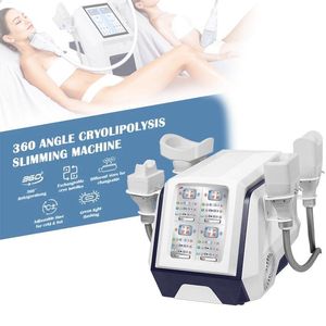 4D Siliconen Vet Bevriezing Afslankmachine 360 Vacuüm Cryotherapie Cool Lichaam Beeldhouwen Vet Bevriezen Cryolipolysis Schoonheidsapparatuur voor het verwijderen van buikvet