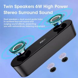 Barra de sonido envolvente 4D con altavoces de luz RGB Computer Sterwoofer Subwoofer altavoc