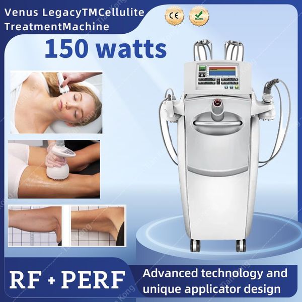 Máquina de diosa de radiofrecuencia multipolar 4D Venus Legacy con pulso magnético para reafirmar la piel, dar forma al cuerpo y quemar grasa
