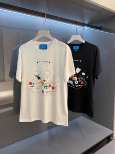 4eoy heren t-shirts luxe zomer mannen ontwerper t shirts katoen losse casual T-stukken letter afdrukken met korte mouwen shirt fas89969588666665 o9zz