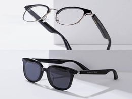 4fdsabluetooth 50 verres KX TWS Wireless Smart Eyewear Antiblue Light Unisexe Fashion Polarise Sunglasses For Outdoor Sportsde3744475