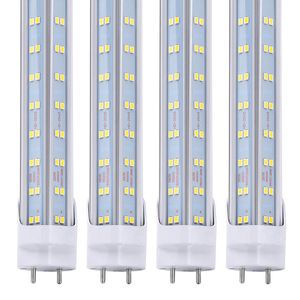 4ft LED Ampoule Lumière 4 Pieds LED Tube 60W T8 Lumière Fluorescente 6000K Blanc Froid Usine En Gros 60W V-Shaped led shop light