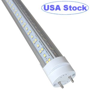 Ampoules LED de 1,2 m, sans interférence RF FM, 1,2 m T8 T10 T12 LED ampoules fluorescentes de rechange, tube de lumière de garage, dérivation de ballast, alimentation double, base G13 crestech