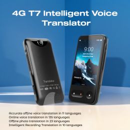 Traducteur vocal intelligent arabe 4G pour voyages d'affaires, traducteur simultané, enregistrement de photos hors ligne