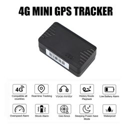 Localizador de rastreador GPS inalámbrico global 4G para que el personal evite la pérdida de artículos, robos y rastreadores pequeños para la aplicación de protección de ancianos y niños