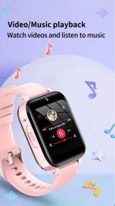 4G Kids Smart Watch Phone 1G RAM 8G ROM GPS HD Video llamadas SOS 1.7 pulgadas Pantalla para niños Smartwatch Reloj con aplicación de aplicación