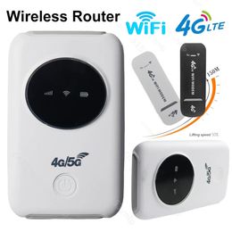 Routeur 4G LTE Repréater wifi portable 3200mAh 150 ms Spot mobile extérieur Couverture large sans fil avec SIM Card Slot 240424