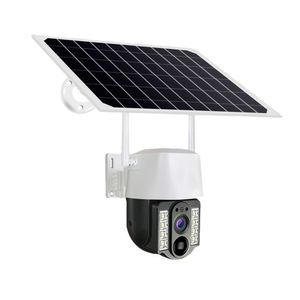 4G Sim Zonnepaneel Camera Wifi Outdoor CCTV Camara PIR Humanoïde detectie Nachtzicht V380 Beveiliging Ingebouwde batterij