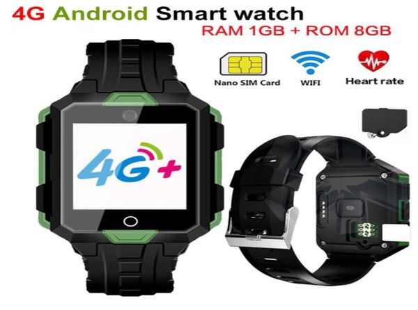 4G Smart Watch M9 Android 60 1G RAM 8G ROM ROM INFÉRENCE 850MAH BATTERIE LONNE LONGE WIFI SMARTWATCH CARTE CARDAT PRESPORT VIDEO 4004087