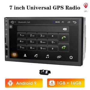 4G Autoradio Stéréo Universel 2din Auto Radio Android Lecteur Multimédia 7 pouces Écran Tactile 2 Din Vidéo GPS Navigation WiFi Bluetooth