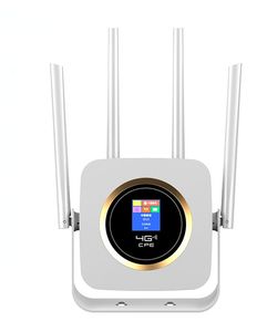 Routeur Wifi 4g carte Sim déverrouillage routeur sans fil 300Mbps Wi-fi LTE FDD TDD routeur passerelle 4 antennes Modem Boradband réseau Hotspot