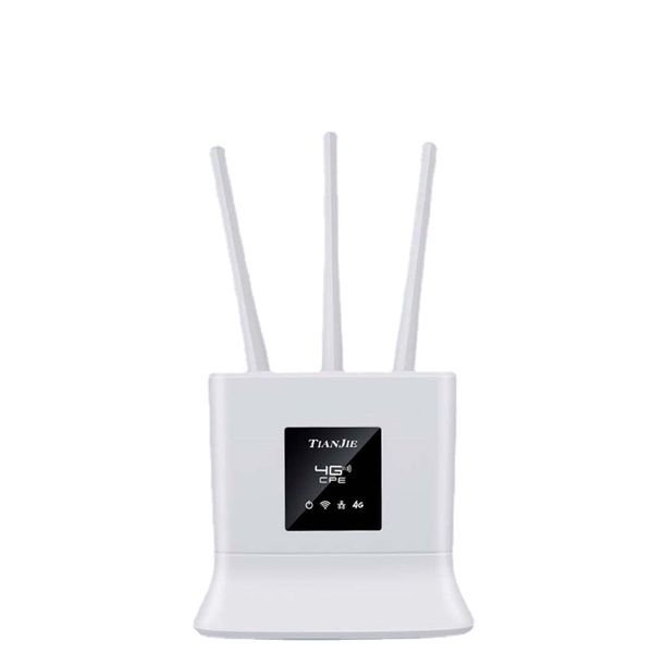 Routeur Wifi 4G carte Sim Modem sans fil routeurs mobiles pour caméra IP/couverture Wi-Fi extérieure antenne externe amovible