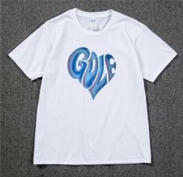 4HaraJuku Blue Heart Golf Logo Rapper Hip Hop Flower Le Fleur Tyler Creator T-shirt Men T-shirt T-shirt unisex heren t-shirts1236276