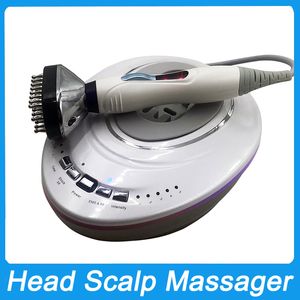 4in1 EMS RF Rood Licht Trillingen Hoofd Hoofdhuid Massage Machine Haargroeiborstel Microstroomkam BIO Baggeren Meridiaan Nek Massager Fysiotherapie Ontspanningsapparaat