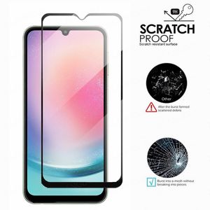 4in1 pour Samsung Galaxy A24 4G Protecteur d'écran en verre trempé pour Samsung A54 A34 A14 A04 A04E A04S A 24 A24 Verre d'objectif