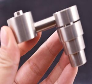 4in1 Titanium Nail 14mm18mm Mannelijke Vrouwelijke Domeless Titanium Nagels Banger Voor Fab Ashcatcher Glazen Waterleidingen6017591
