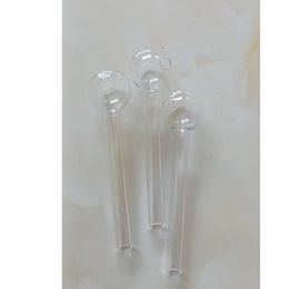 4 pouces Colorf Accessoires pour fumer Boule de 30 mm Tube épais Tuyaux de tabac à base d'herbes en verre Clous d'huile Pyrex Tuyau de brûleur Livraison directe Dhzo3