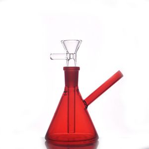 4 Inch Glazen Bong Waterpijpen met Waterpijp Asvanger Bongs Kom Downstem Dikke Bedwelmende Beker Percolator Olie Rigs Recycler Dab Rigs voor Roken