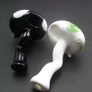 2023 Nouveau Style De Champignon Pipes En Verre À La Main Rig De Fumer De Haute Qualité Drôle Bong Cuillère Accessoires De Fumer Herbe Sèche Pipe À Main 4 pouces De Hauteur