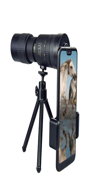 Télescope monoculaire Super Telepo Zoom 4K 10300x40mm avec lentille prisme pour les activités de plein air de voyage à la plage Sports8780786