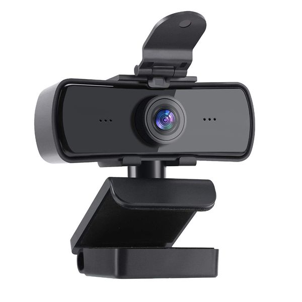 4K 2560 * 1440p Webcam HD Ordinateur Web avec microphone Autofocus Rotater Camera Camera Camera Vidéo Conférence téléphonique