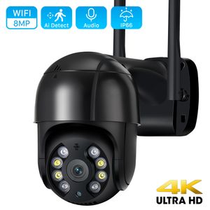 4K 8MP Wifi IP Camera 5MP H.265 Wireless Outdoor PTZ Camera AI Tracking 3MP HD Security Camera 1080P CCTV Surveillance P2P iCsee