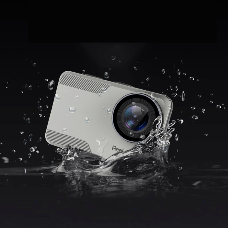 4K Bare Metal Waterproof Sport Camera Outdoor Podwodna kamera WIFI Sportowa kamera sportowa