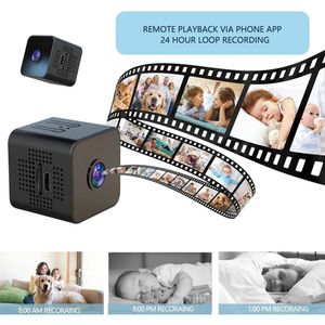 4K Full HD 1080p Mini IP-camera 400 mAh WiFi Night Vision Camera Ir-Cut Motion Detection Beveiliging Camcorder voor Home Security Guard Door/Outdoor