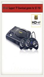 4K HD 16 Bit Super Mini Game Console voor Sega MD 100 In 1 Handheld Speler Dubbele Gamepads doos Controller Adapter Gift1621289
