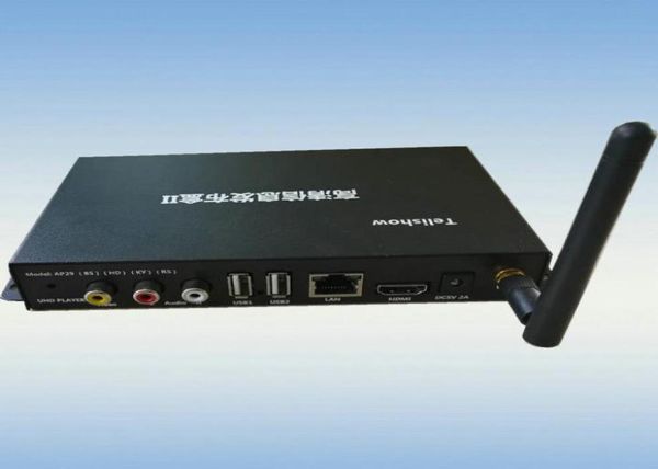 Boîte de lecteur publicitaire réseau 4K, affichage de signalisation numérique, lecteur multimédia STB 4K, box5916925