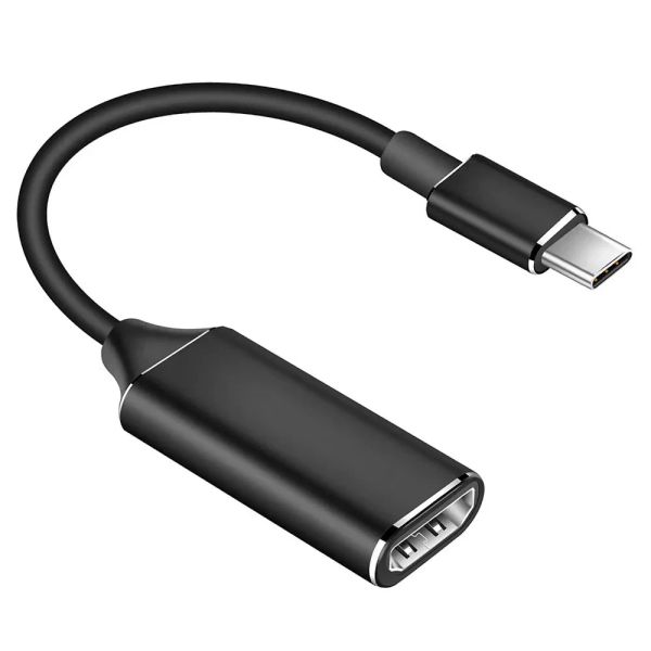 Adaptador 4K Typec a HDTV, convertidor de TV Compatible, Cable USB HD 4K de 16CM para teléfono móvil, Samsung, HUAWEIPC, LaptopTablet ZZ