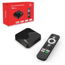 2024 Nouveau Android V96 Mini Smart TV Box 2 Go 16 Go Media Player Android11.0 TV-TOP TOP AMLOGIC H313S
