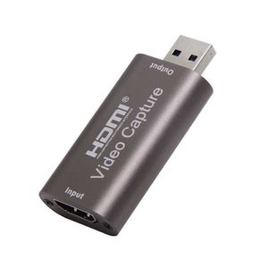 Carte d'acquisition vidéo 4K, USB3.0 2.0, boîtier d'enregistrement compatible HDMI, pour jeu PS4, caméscope DVD, caméra, enregistrement en direct