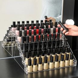 4Layers Acryl nagellak Display Organizer Schap Clear Cosmetic Display Rack Holder frame sieradenstandaard opbergdoos