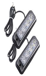 Balise de secours étanche à 4LED, barre lumineuse stroboscopique d'avertissement, 16 clignotants différents pour voiture SUV pick-up Van 2 pièces 9765231