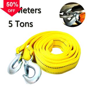 4M Zware 5 Ton Auto Sleepkabel Slepen Pull Touw Riem Haken Van Road Recovery sleepriem off road accessoires